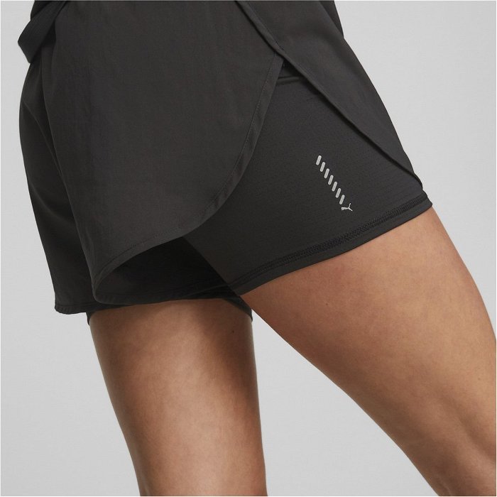 Favourite Woven 2 in 1 Womens Running Shorts
