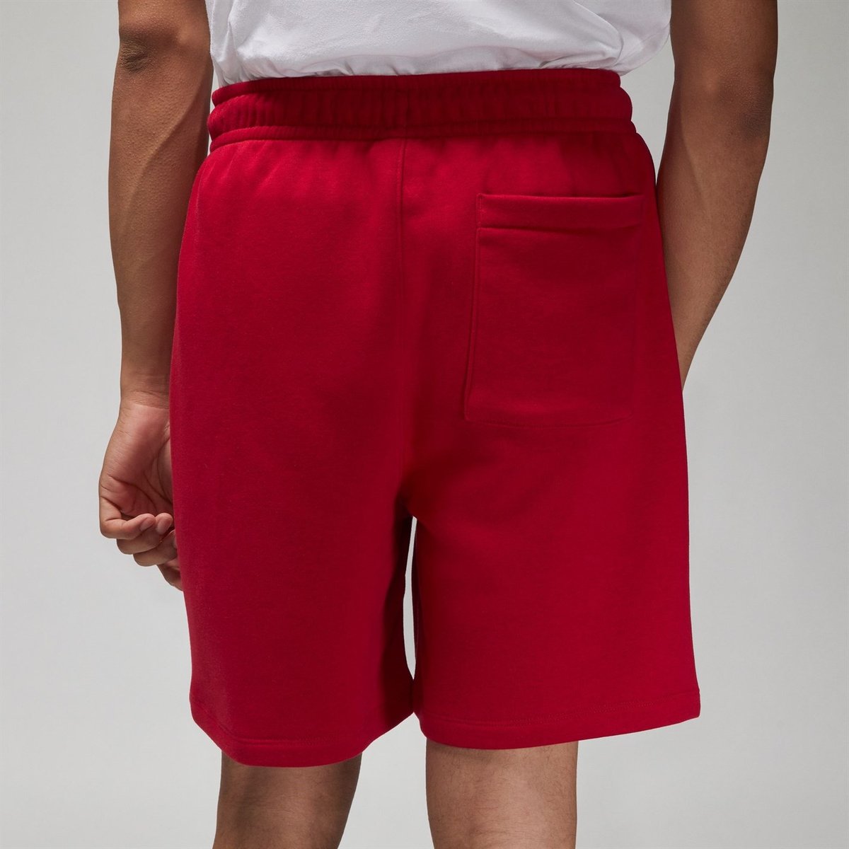 Mens red sale sweat shorts