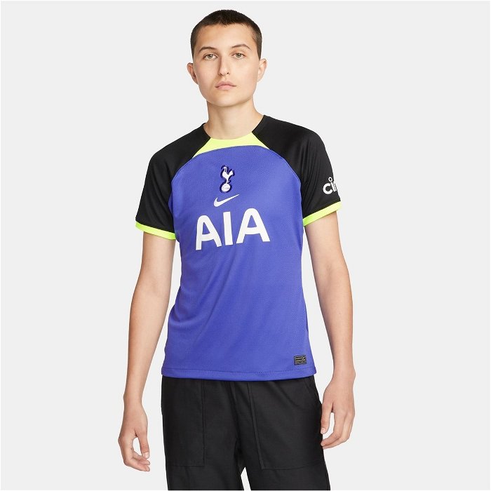 Nike Tottenham Hotspur Away Shirt 2022 2023 Adults Blue/Black, £38.00