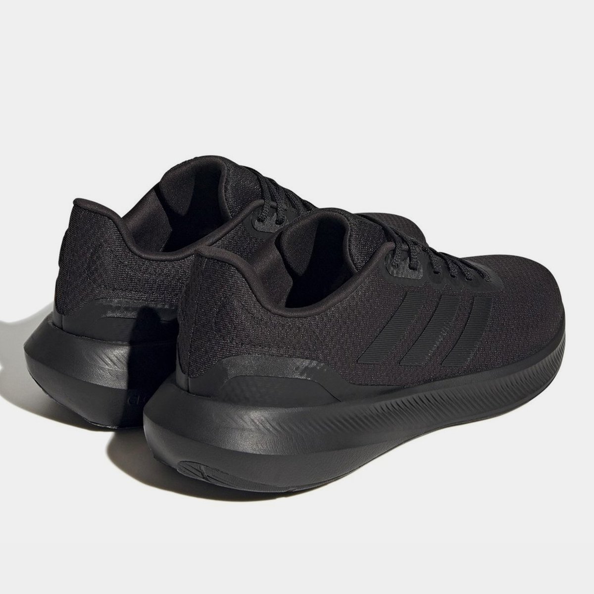 Adidas runfalcon triple sales black