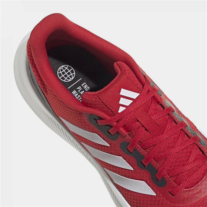 adidas Run Falcon 3 Men's Running Shoes Red/White, £37.00