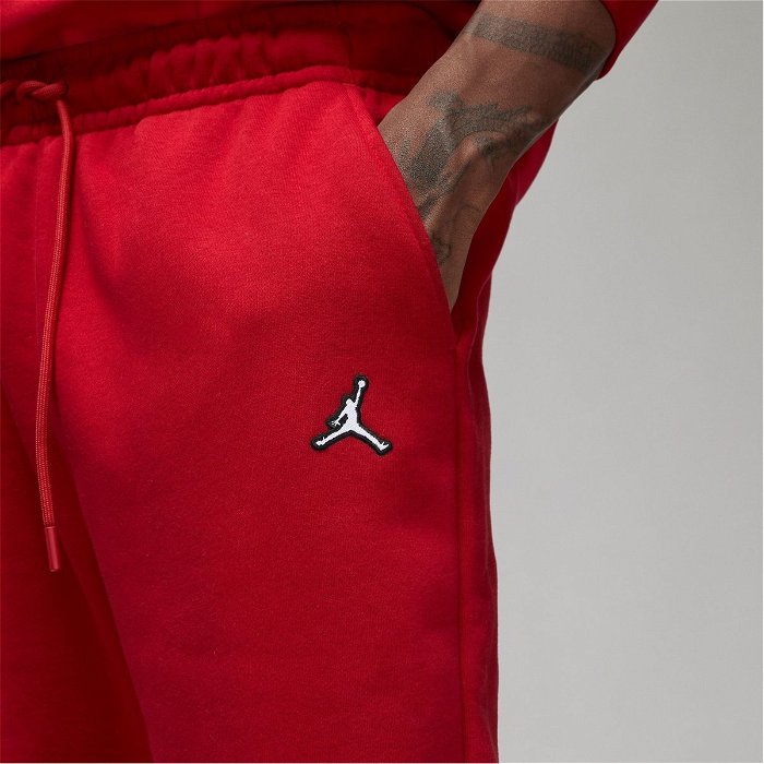  Jordan Men's Gym Red Essential Fleece Joggers - 2XL