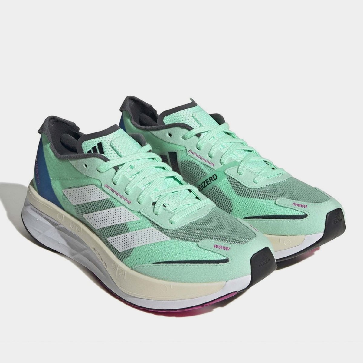 Mint green outlet adidas tennis shoes