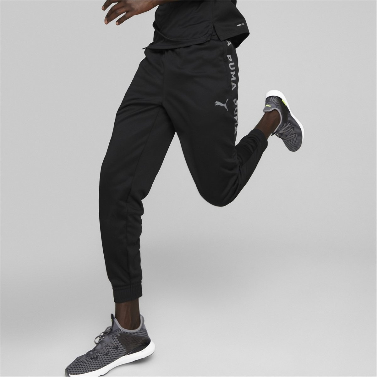 Mens puma fleece sales pants