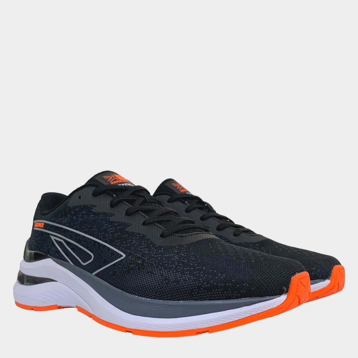 Mens black and orange shoes sale