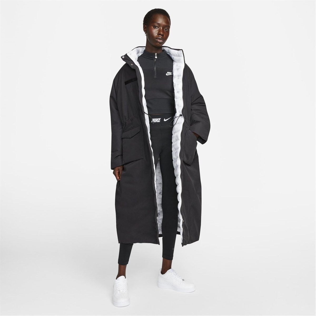 Long on sale nike parka