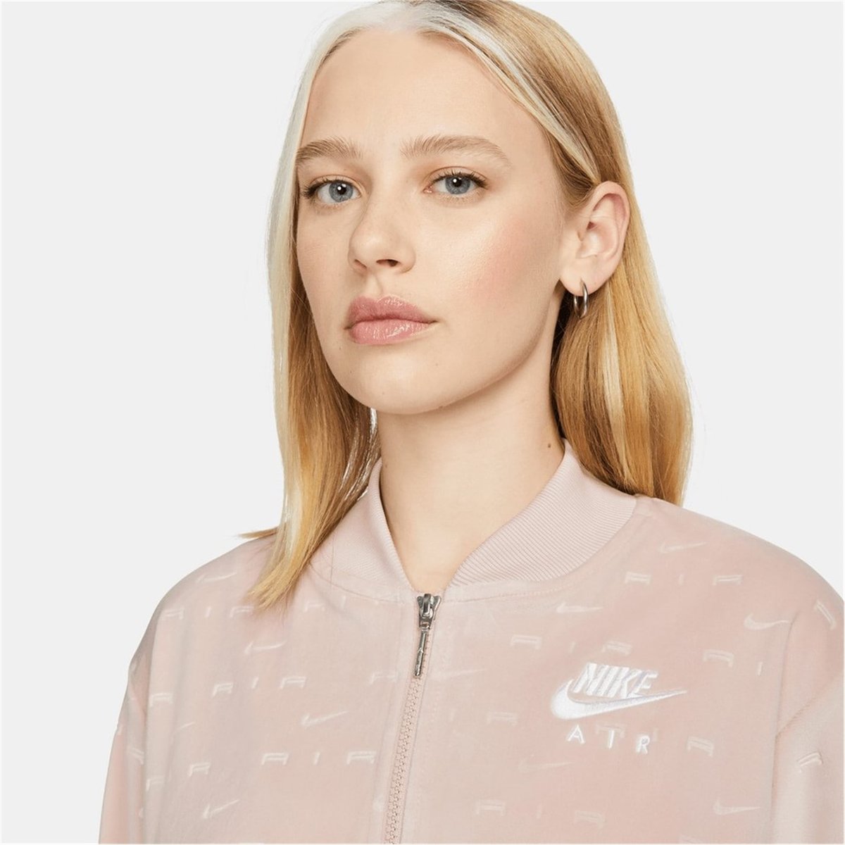 Nike velour jacket on sale women's