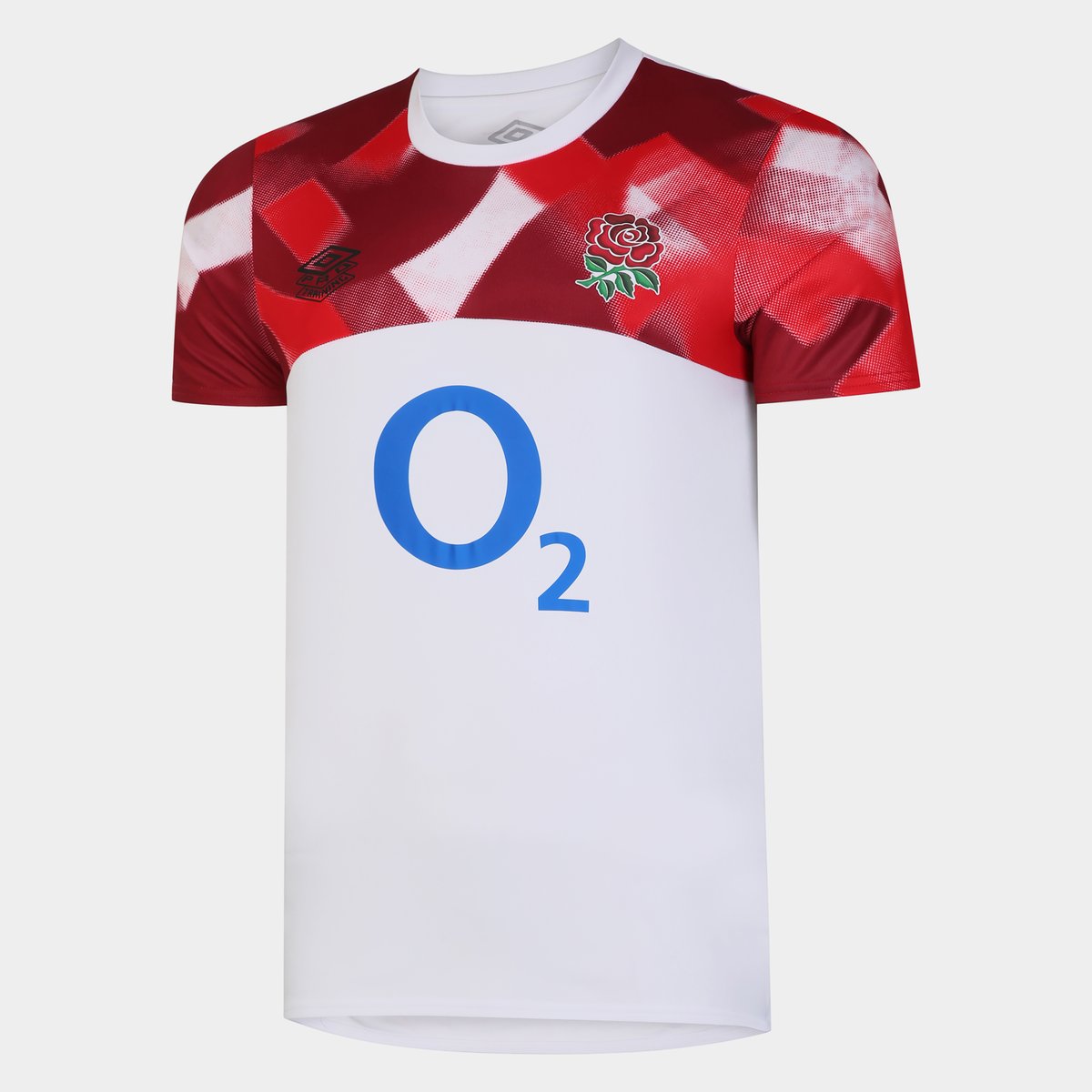 Umbro 22/23 England Warm Up Jersey Mens White/Red, €41.00