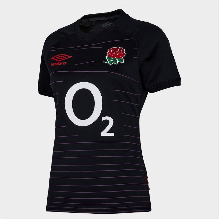 England 22/23 Away Replica Rugby Shirt Womens