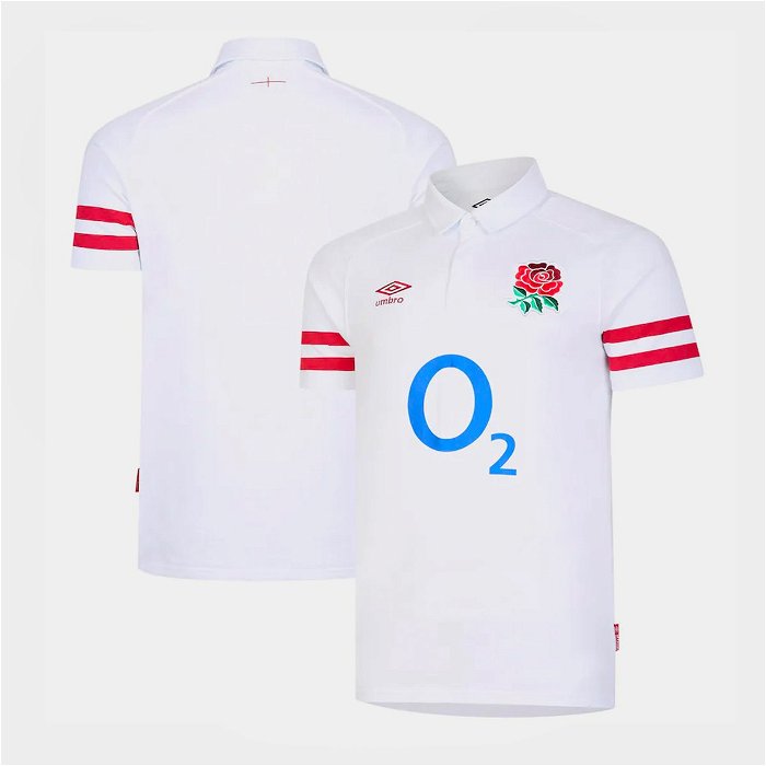 England Home Classic S/S Rugby Shirt 2022 2023 Mens