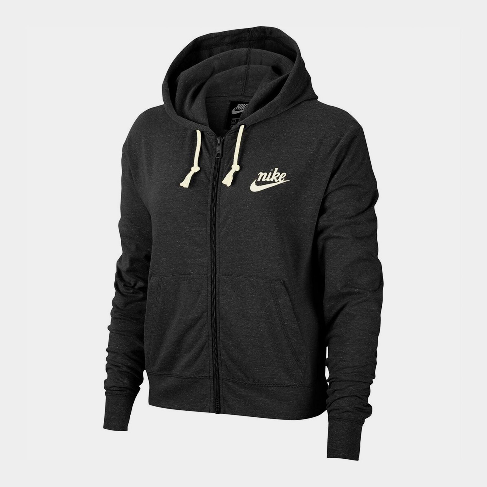 Nike black outlet and pink hoodie