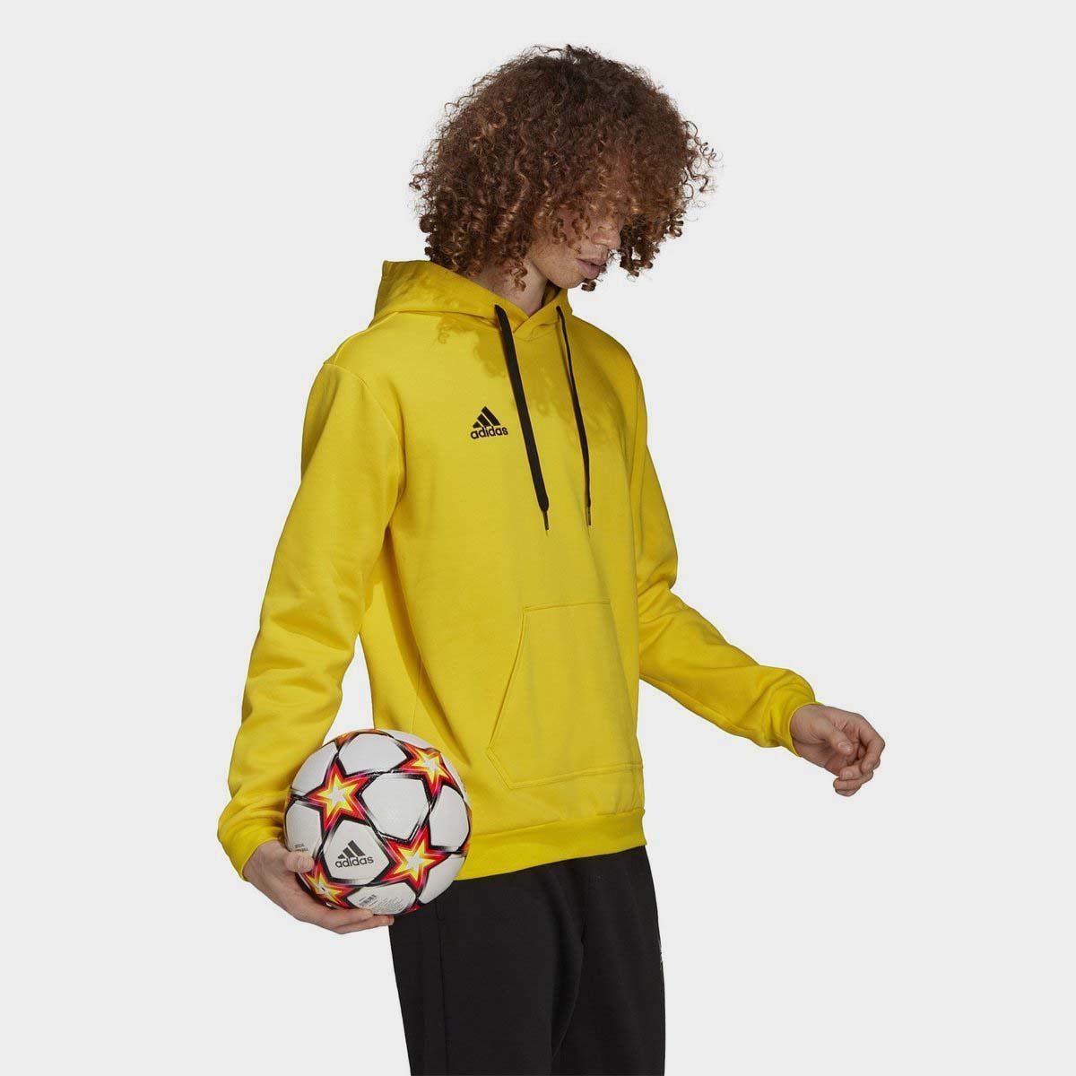 Yellow 2024 adidas hoodie