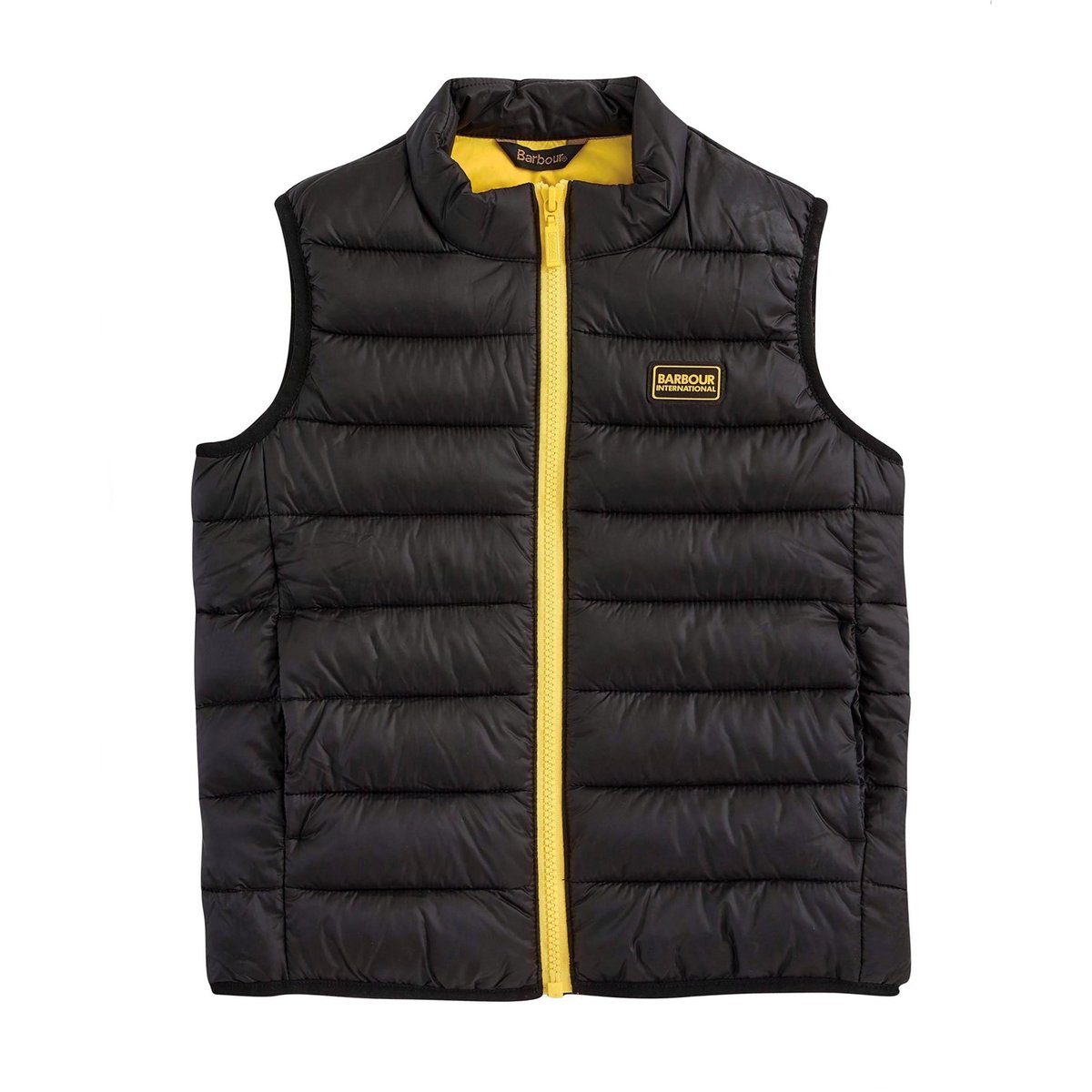 Barbour sales yellow gilet