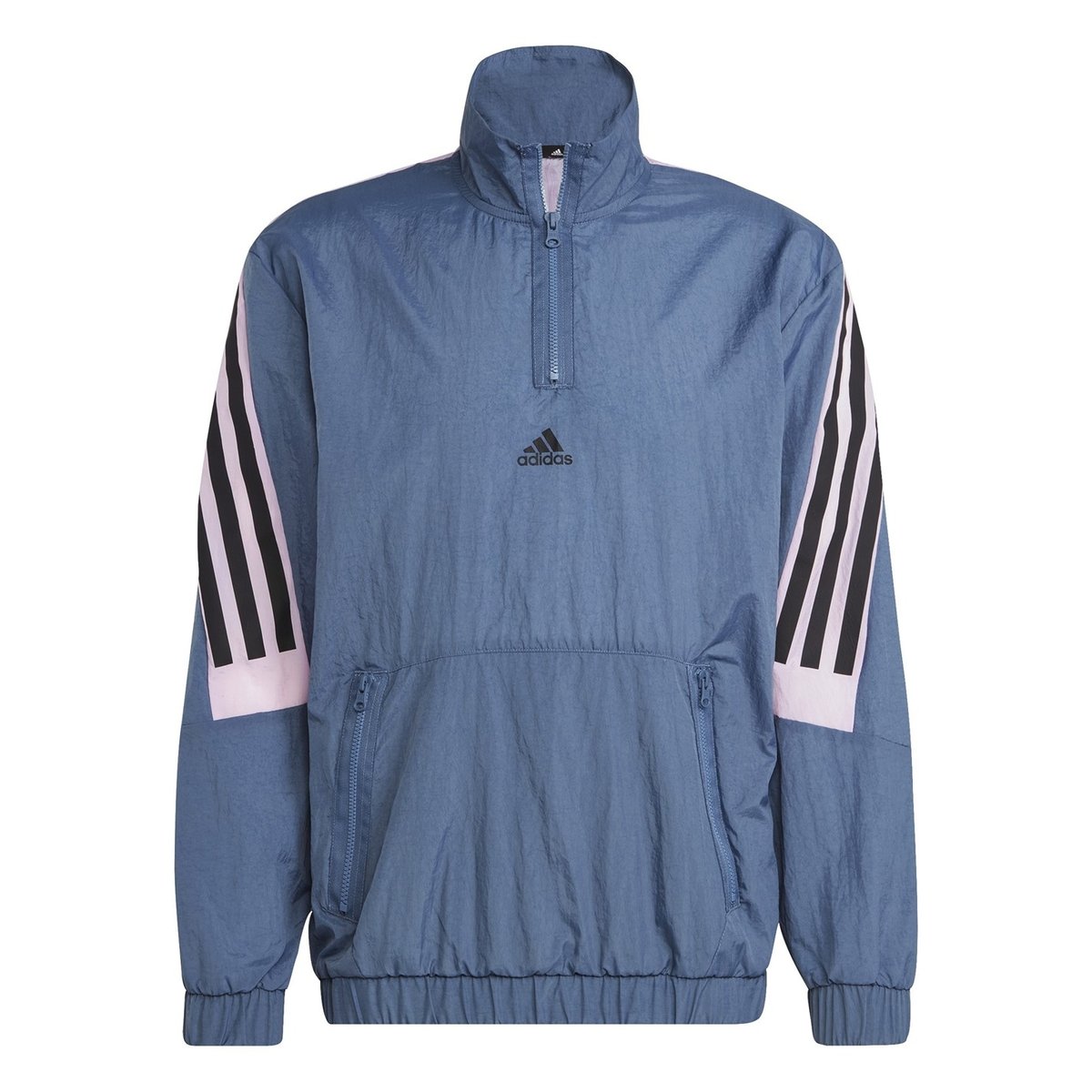 Adidas quarter best sale zip windbreaker