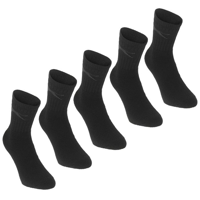5 Pack Crew Socks Junior