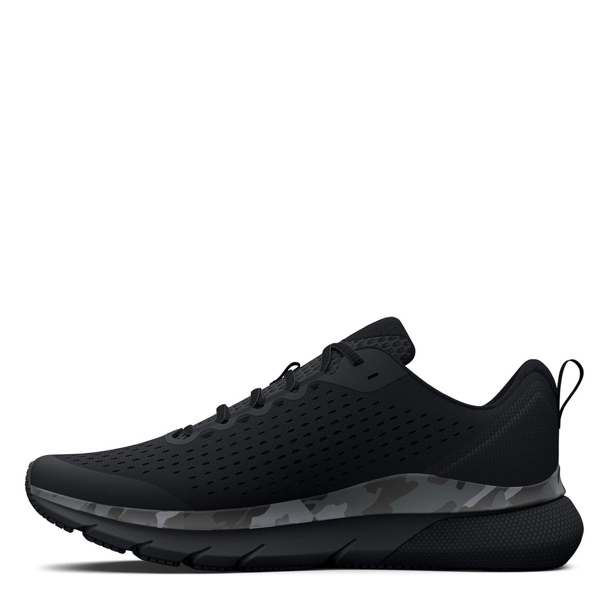 Mens black under armour shop sneakers