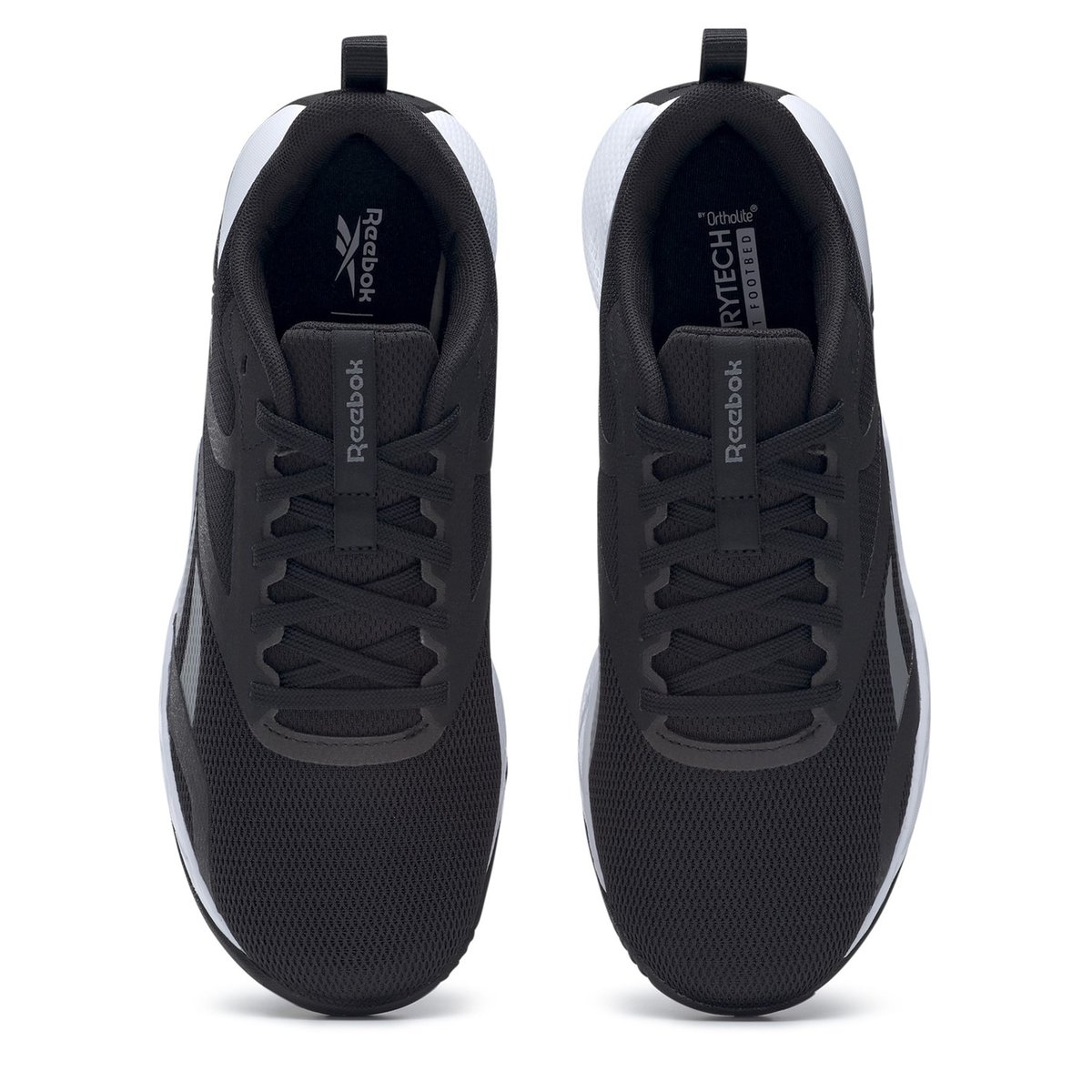 Black reebok womens best sale shoes