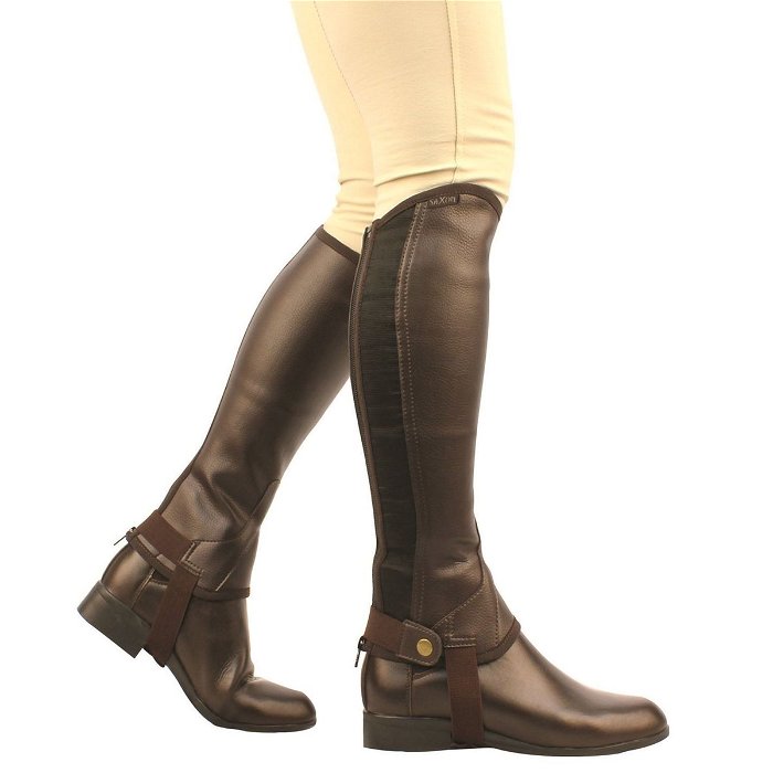 Equileather Childs Half Chaps