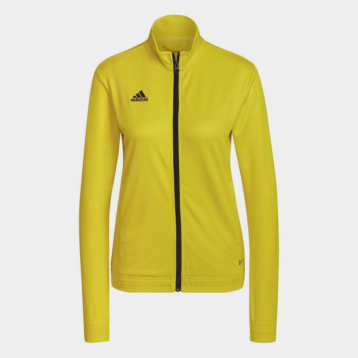 Black and yellow outlet adidas jacket