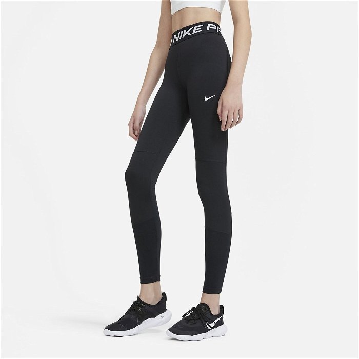 Nike Pro Girls Tights Black/White, £27.00