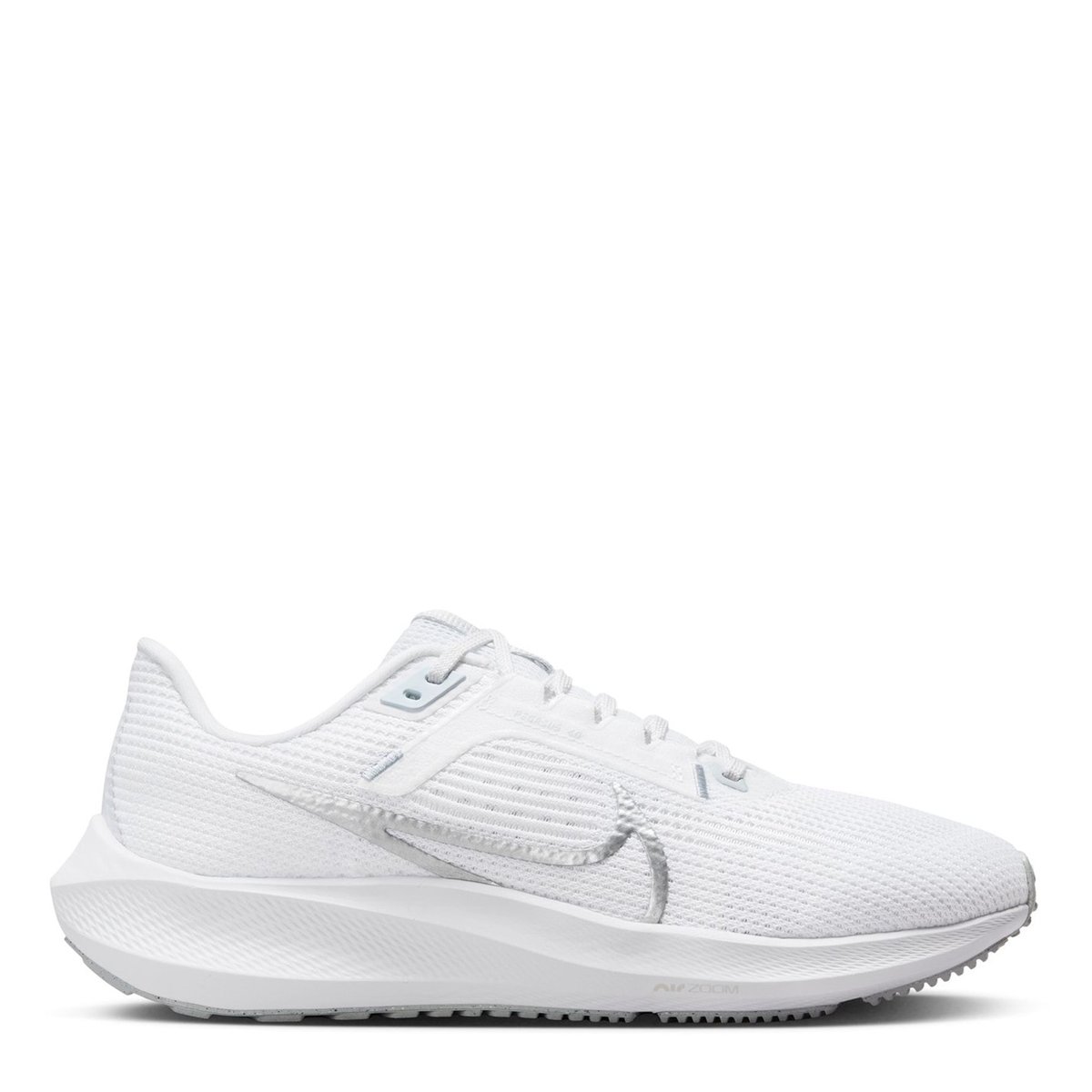 Nike air white outlet silver