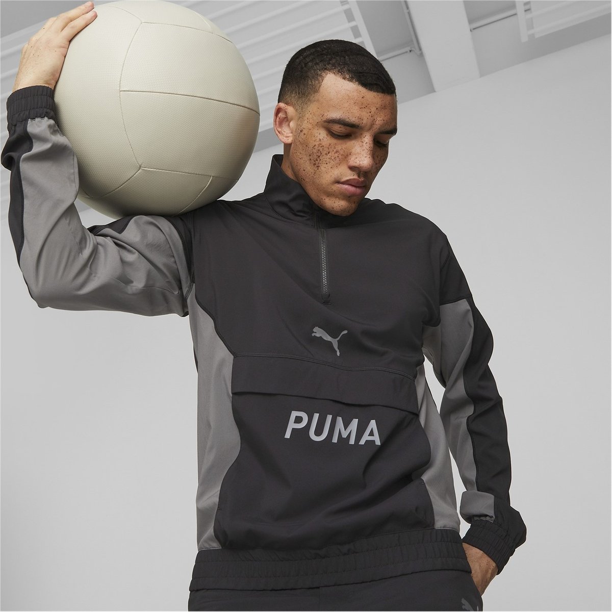 Puma jackets hotsell half sleeves