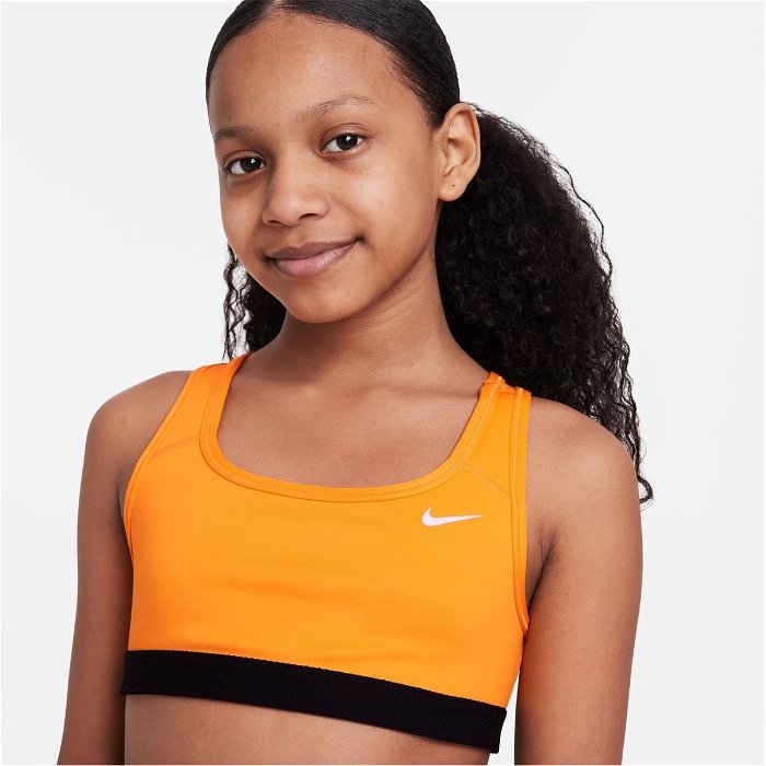 Nike Swoosh Sports Bra Girls Vivid Orange, €17.00