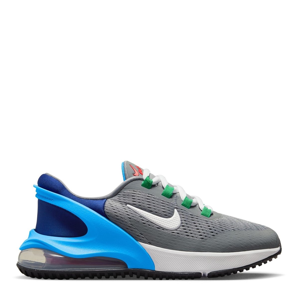 Nike Air Max 270 GO Big Kids Shoes Grey Blue 95.00