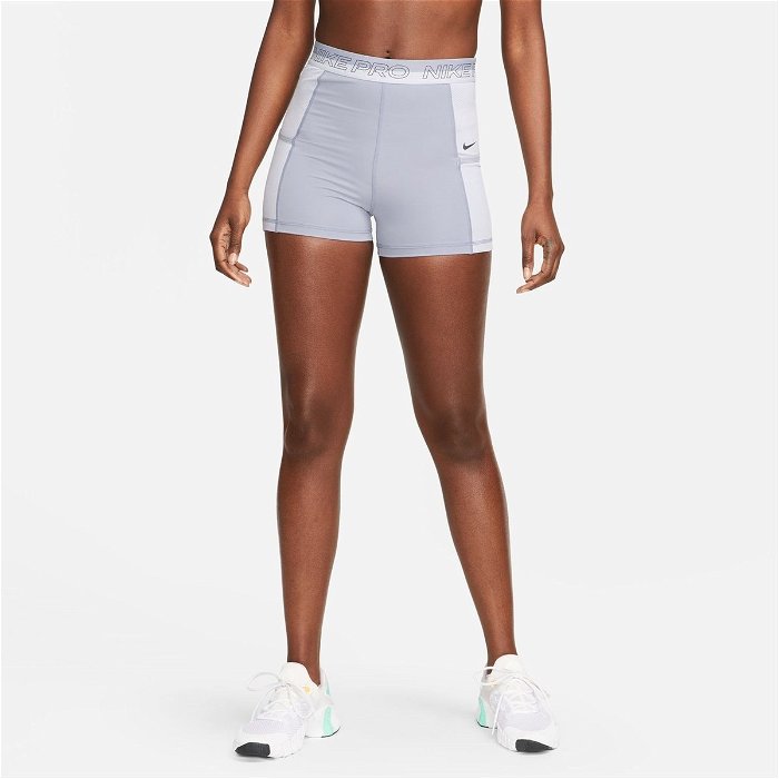 Pro Womens High Waisted 3 Training Shorts with Pockets