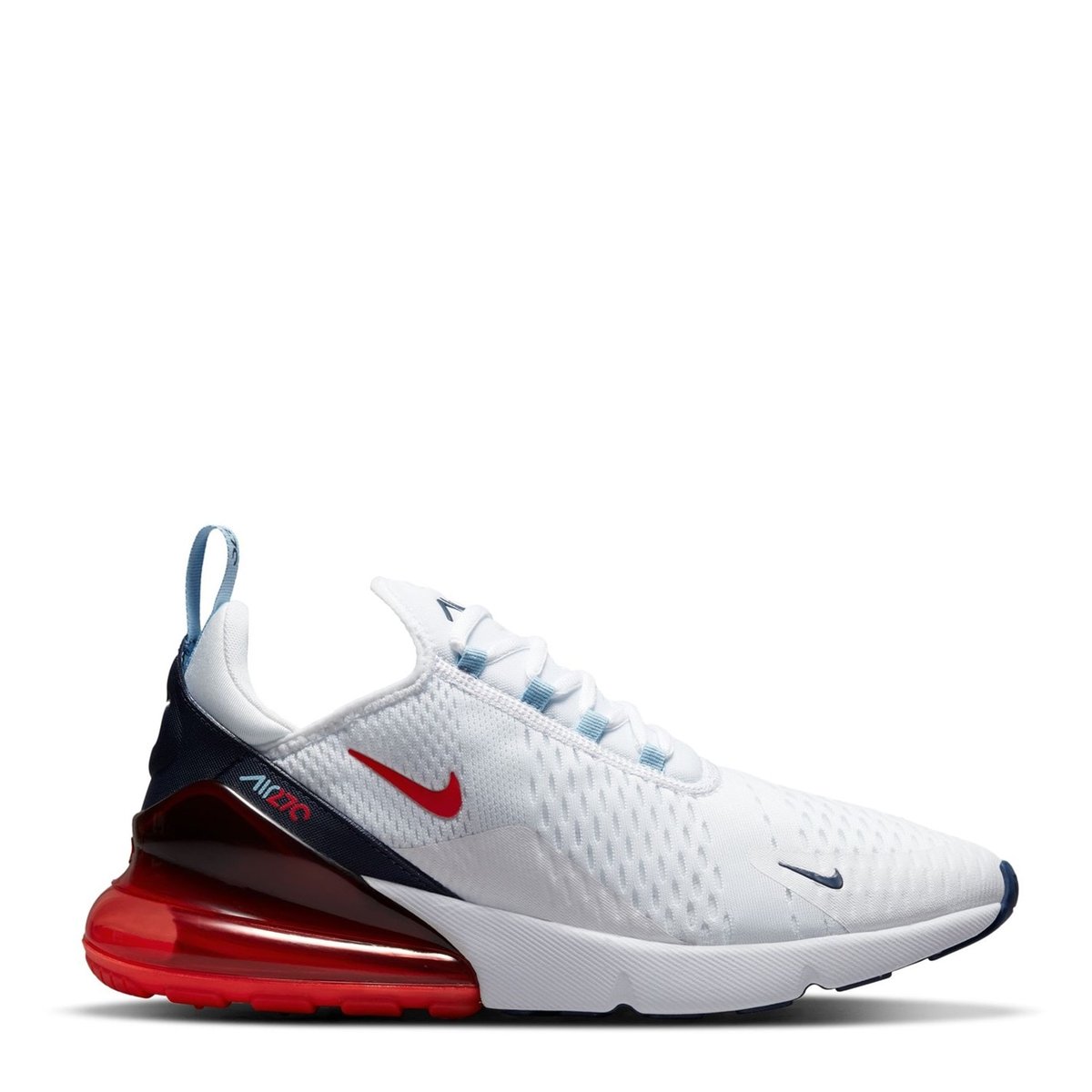 Air max 270 shop white and red