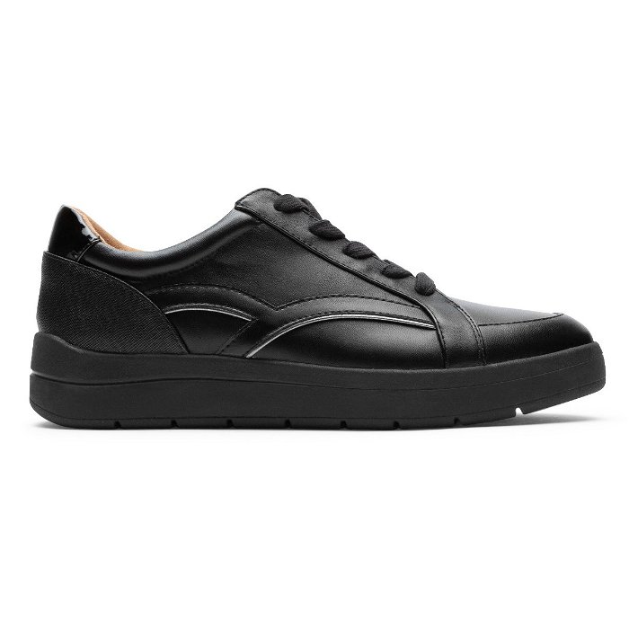Truflex Navya Retro Sneaker Black