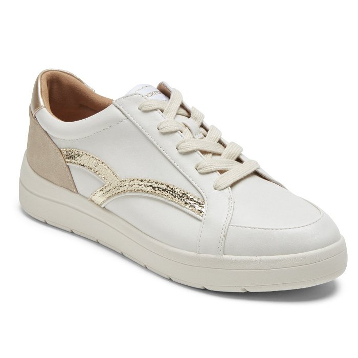 Truflex Navya Retro Sneaker White