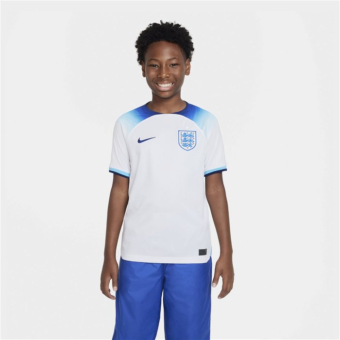 Home England Shirt 2022 2023 Juniors
