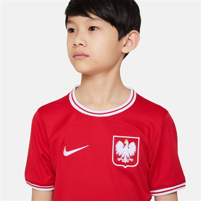 Poland Away Shirt 2022 2023 Juniors