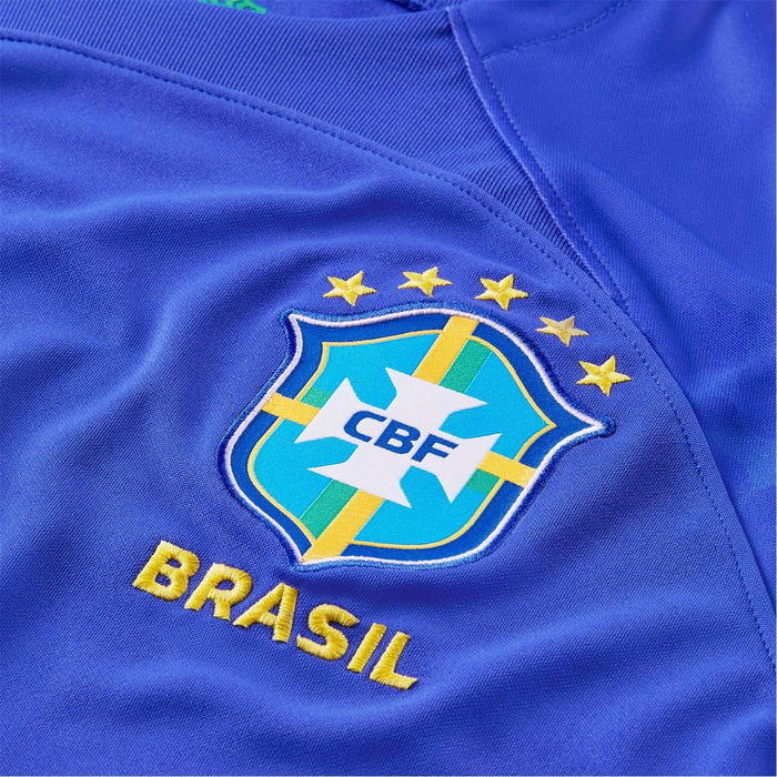 Nike Brazil 2023 Away Replica Jersey, Men's, XXL, Blue