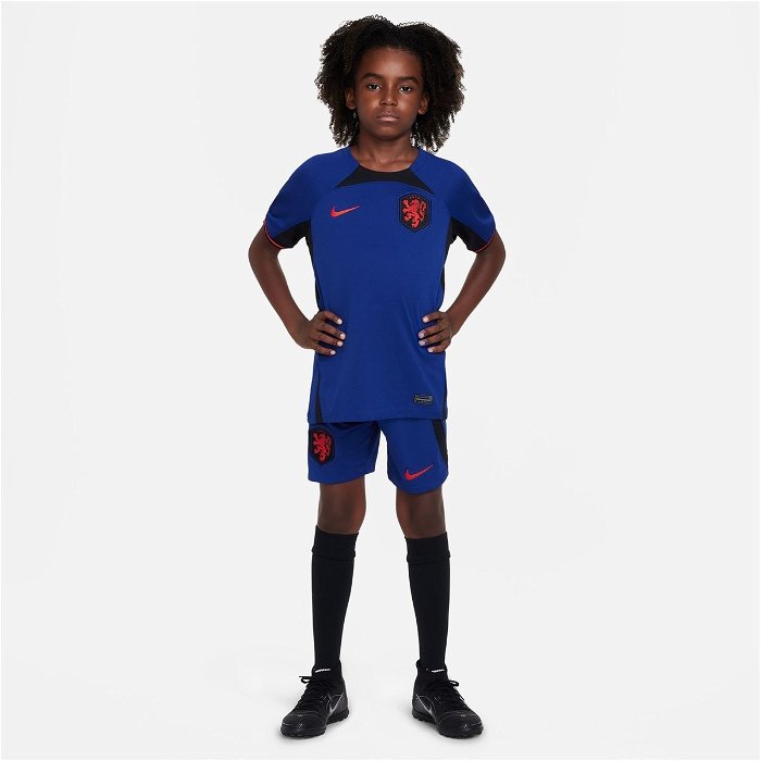 Netherlands Away Shorts 2022 2023 Kids
