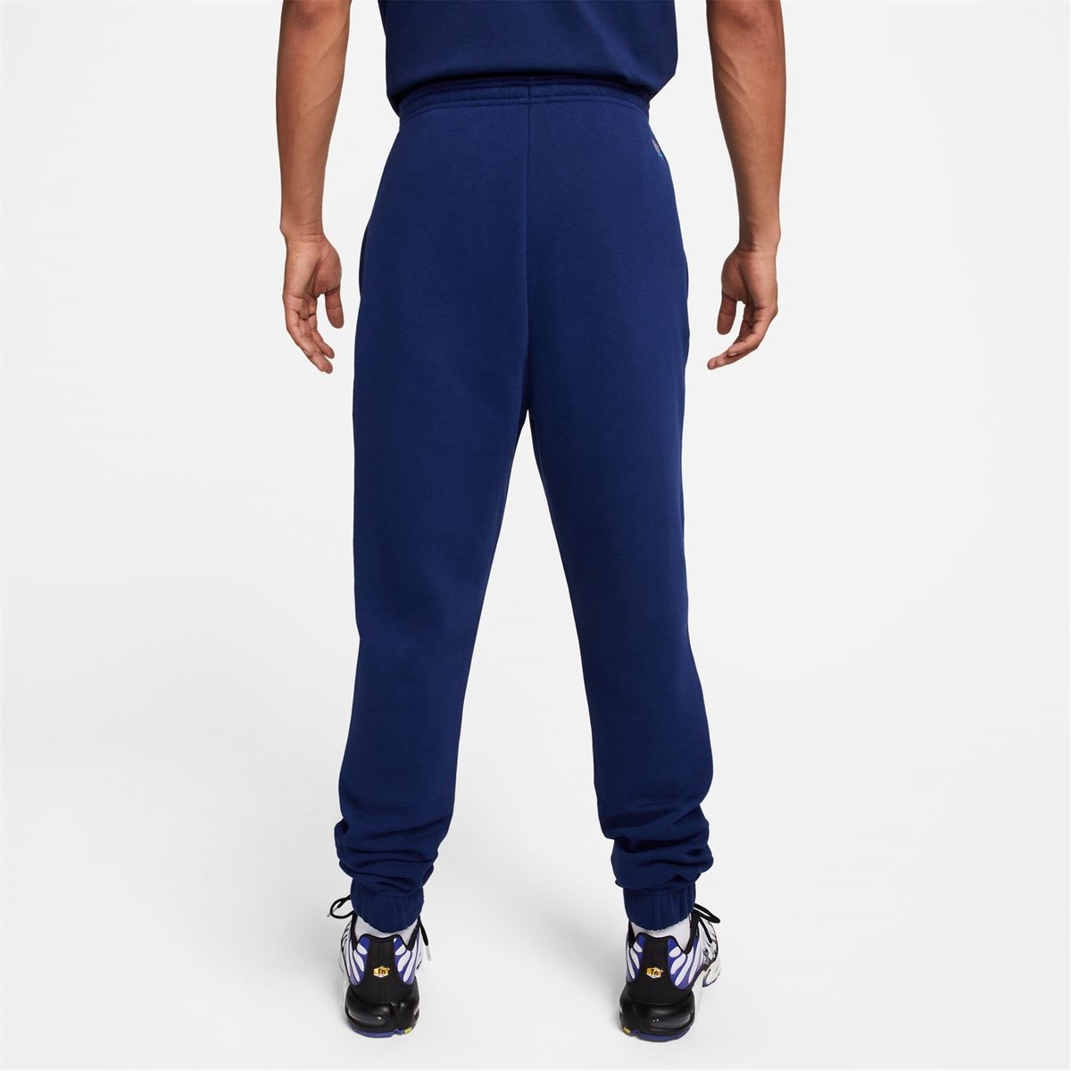 Navy blue tech fleece pants hot sale