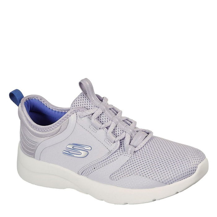 Skechers Mesh Trim And Lace Up Trainers