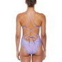 Swim HydraStrong Lace Up Tie Back One Piece Swimsuit Womens