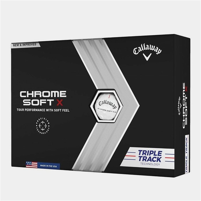 Chrome Soft X 10 Golf Balls