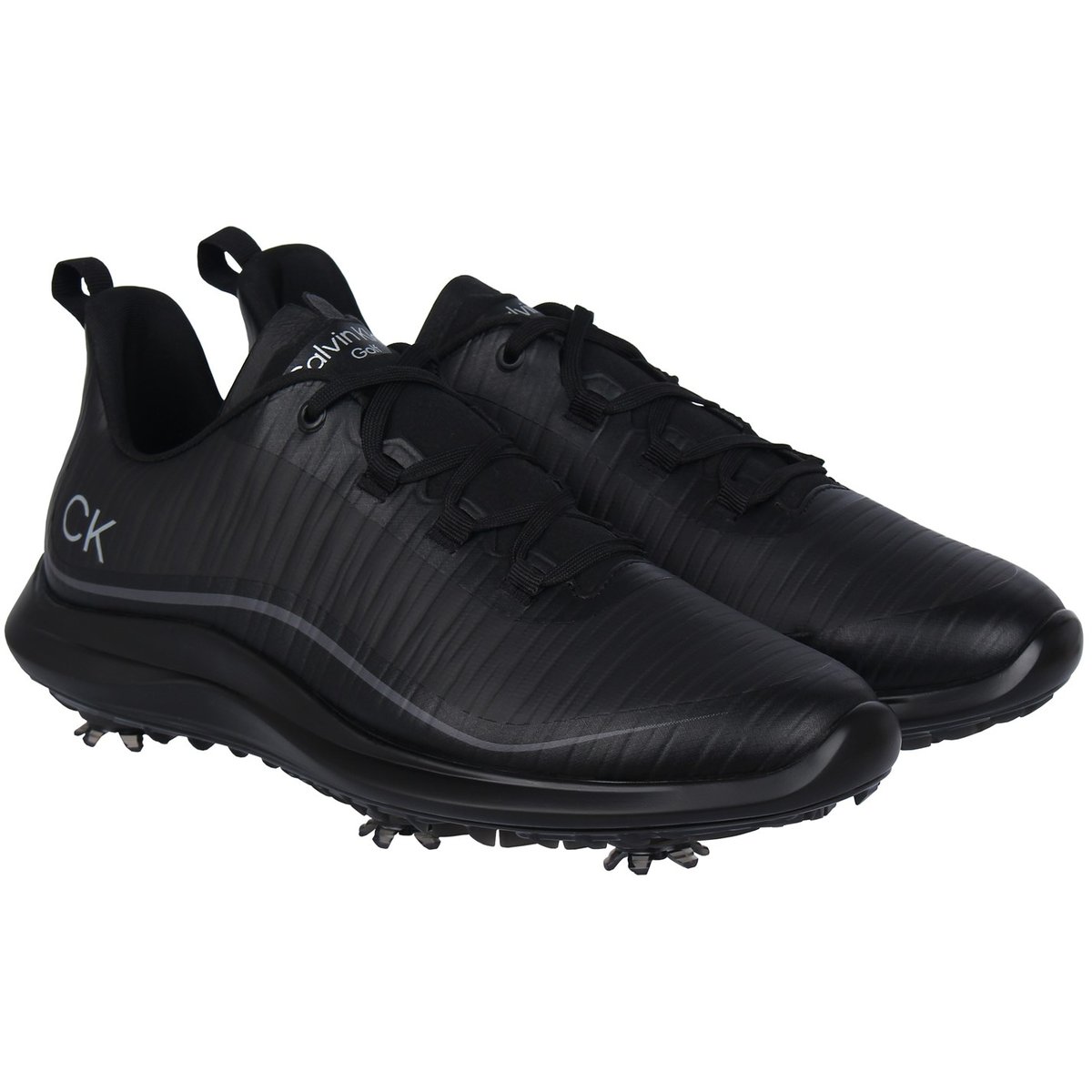 Calvin Klein Golf Brooklyn Spiked Golf Shoes Mens Black/Black, £75.00