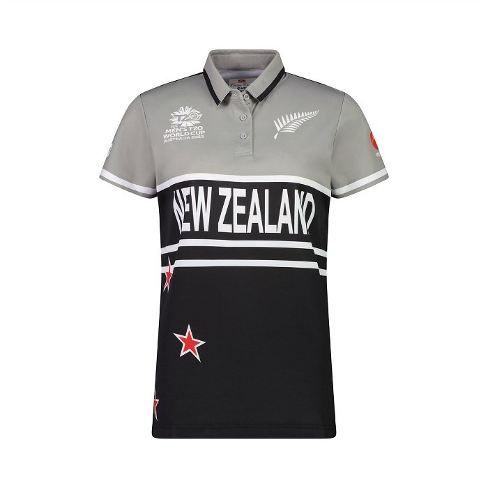 New Zealand Cricket T20 World Cup Shirt Womens