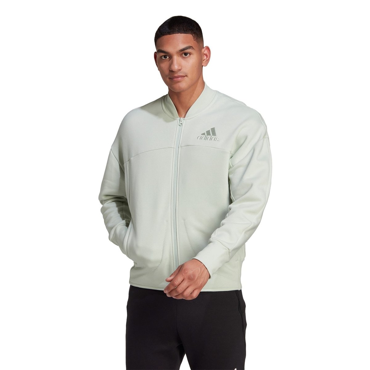 White tracksuit top on sale mens