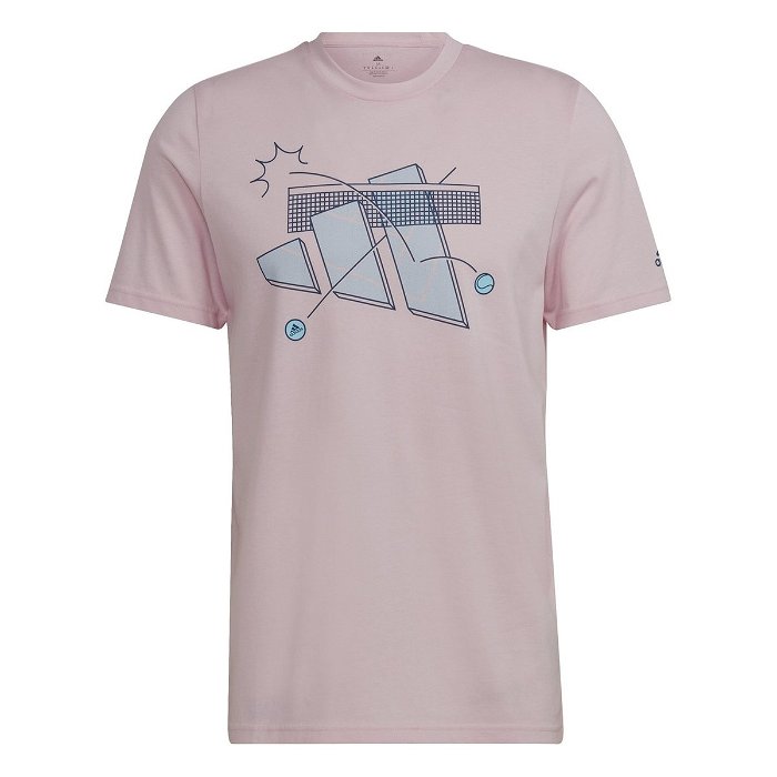 Tennis Graphic T Shirt Mens