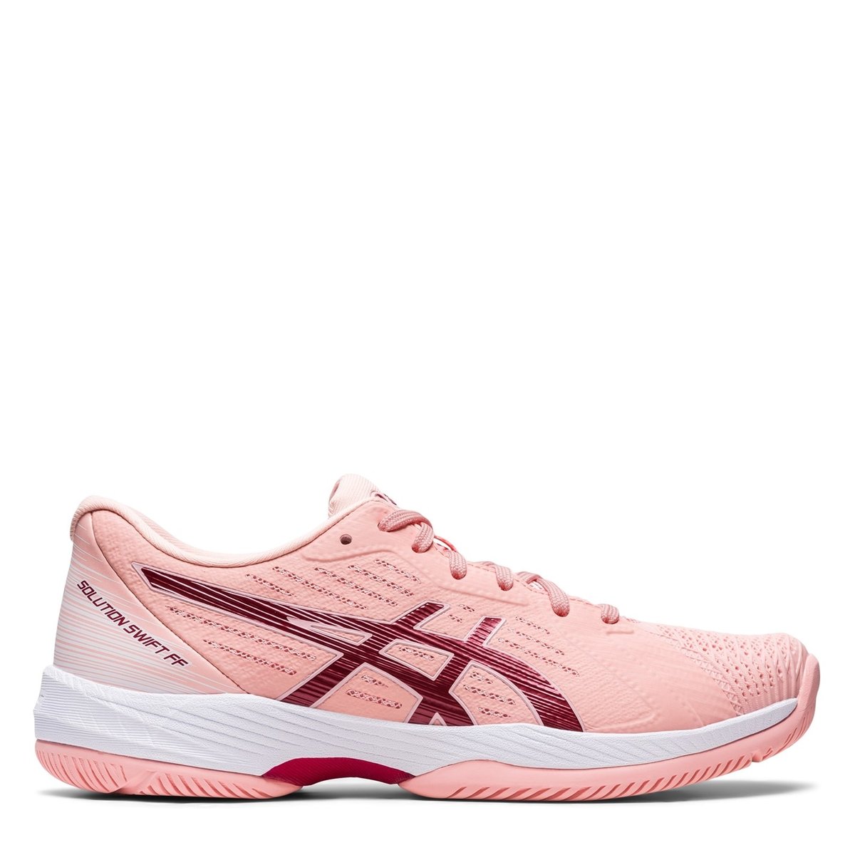 ASICS Solution Swift FF 10 , White/Pure Silver (Women's)