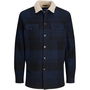 and Jones Teddy Lined Shirt Jacket Mens