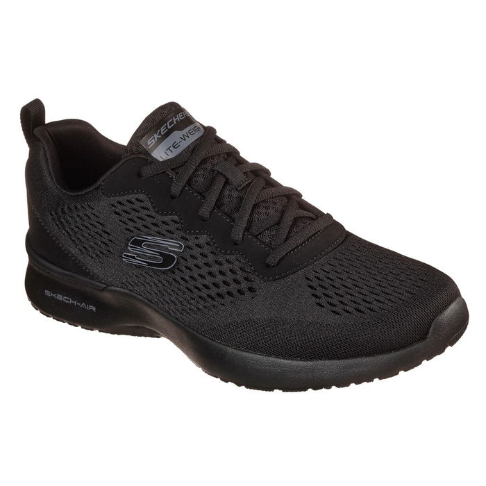 Mesh Lace Up Jogger W Internal Air Low Top Trainers Mens