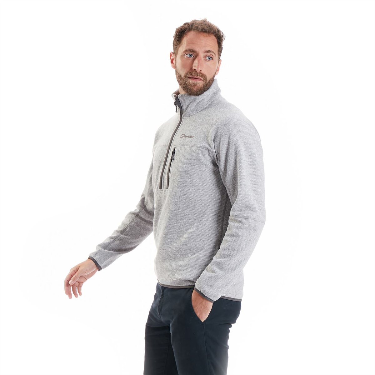 Mens stainton half hot sale zip fleece