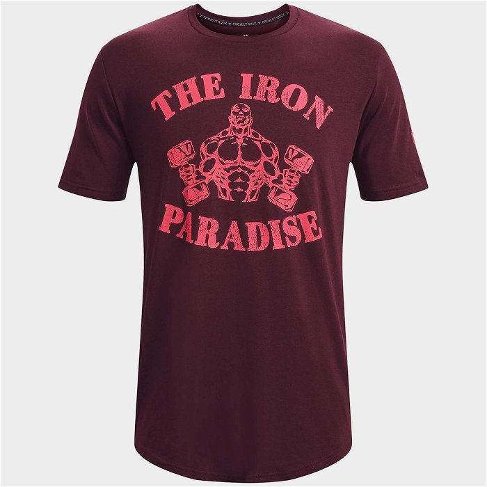 Project Rock Iron Paradise Short Sleeve Top Mens