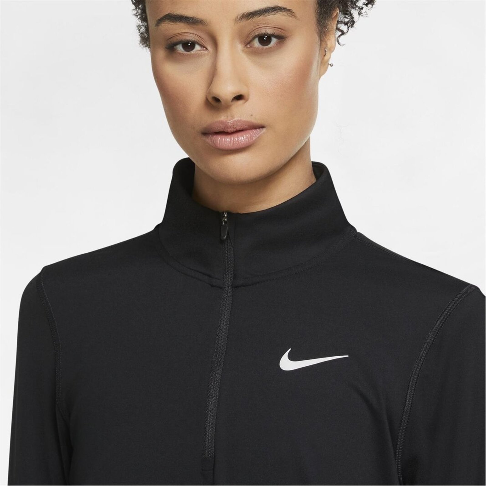 Nike zip 2025 top womens